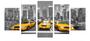 Imagem de Quadro 70x150cm em Impressão Digital  Nova York Taxis  Atelier Valverde