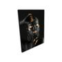 Imagem de Quadro 85x60cm Mulher Negra Mão Rosto Dour Canvas