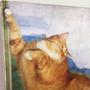 Imagem de Quadro a criação do gatinho adão. MIchelangelo