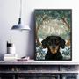 Imagem de Quadro A Vida É Melhor Com Cães 24x18cm