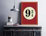 Imagem de Quadro A3 em MDF Plataforma 9 3/4 - Placa