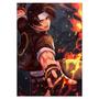 Imagem de Quadro A3 em MDF The King of Figters Kyo Kusanagi