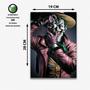 Imagem de Quadro A4 em MDF Joker Piada Mortal - Placa