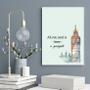 Imagem de Quadro All You Need Is A Passport 45X34Cm - Com Vidro
