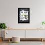 Imagem de Quadro All You Need Is A Pizza 24X18 Com Vidro - Preta