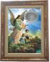 Imagem de Quadro Anjo Da Guarda, Com Oração, Mod.09, 53x43cm. Angelus