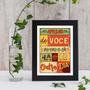 Imagem de Quadro Apesar De Você Amanhã Há De Ser Outro Dia 45x34cm - com vidro