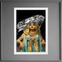 Imagem de Quadro Arquétipo Cleópatra Com Diamante 33x24cm - com vidro