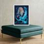 Imagem de Quadro Arquétipo Mago Com Fênix 33x24cm - com vidro