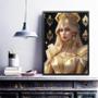 Imagem de Quadro Arquétipo Rainha De Ouros 33X24Cm - Com Vidro