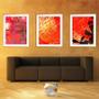 Imagem de Quadro arte 30x66 canvas formas abstratas mod 12