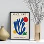 Imagem de Quadro Arte Abstrata Matisse - Colorida 24x18cm - com vidro