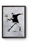 Imagem de Quadro Arte  Banksy Poster Moldurado