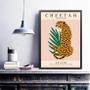 Imagem de Quadro Arte Boho Poster Leopardo 33X24Cm - Com Vidro