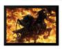 Imagem de Quadro Arte Cavaleiro Fantasma Ghost Rider Hq 42x29cm