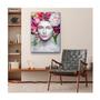 Imagem de Quadro Arte Conceito Beautiful Flower Queen c/ Moldura Dourada