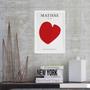 Imagem de Quadro Arte Matisse - The Heart 24x18cm - com vidro