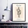 Imagem de Quadro Arte Poster Paul Klee 24x18cm - com vidro