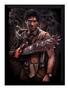 Imagem de Quadro Ash Williams Evil Dead Terror Poster Moldurado