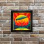 Imagem de Quadro azulejo com moldura Led Zeppelin Celebration Day