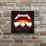 Imagem de Quadro azulejo com moldura Metallica Master of Puppets
