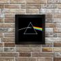 Imagem de Quadro azulejo com moldura Pink Floyd Dark Side of the moon