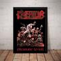 Imagem de Quadro Banda Kreator Pleasure To Kill, Thrash Metal Grande