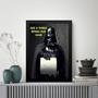 Imagem de Quadro Banheiro Darth Papel Higiênico 45X34Cm - Com Vidro