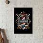 Imagem de Quadro Barber Shop Shave 24x18cm - com vidro