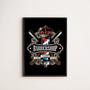 Imagem de Quadro Barber Shop Shave 24x18cm - com vidro