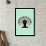 Imagem de Quadro Be The Change You Wish To See 24x18cm - com vidro
