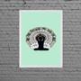 Imagem de Quadro Be The Change You Wish To See 33X24Cm - Com Vidro