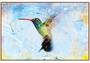 Imagem de Quadro Bird Fundo Aquarela