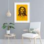 Imagem de Quadro Bob Marley Amarelo - 60x48cm