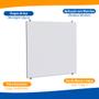 Imagem de Quadro Branco 135x120 Painel Mural Liso Stalo Branco