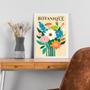 Imagem de Quadro Buquê De Flores - Botanic 24X18Cm - Com Vidro