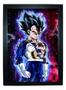 Imagem de Quadro C/ Moldura Dragon Ball Vegeta Super Saiyajin