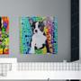 Imagem de Quadro Cachorro Colorido Fullway 60X60