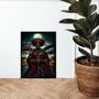 Imagem de Quadro Candomblé Orixá Bara 33X24Cm - Com Vidro