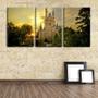 Imagem de Quadro canvas 45x96 castelo real encantado