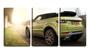 Imagem de Quadro canvas 45x96 range rover na estrada