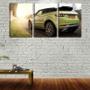 Imagem de Quadro canvas 45x96 range rover na estrada