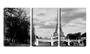 Imagem de Quadro canvas 45x96 torre eiffel pv perto da ponte