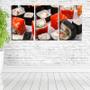 Imagem de Quadro canvas 80x140 sushi comida japonesa