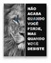 Imagem de Quadro Canvas Decorativo Leão Frase Motivacional 80x100cm