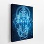 Imagem de Quadro Canvas Ganesha Deus Hindu ul Neon Universo 60X40Cm