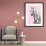 Imagem de Quadro Cavalo Bubble Gum - 60X48Cm