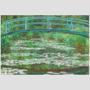 Imagem de Quadro Claude Monet The Japanese Footbridge Tela No Chassi 63X42Cm