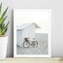 Imagem de Quadro Coleção Praia Soft - Bicicleta 24x18cm - com vidro