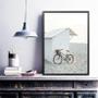 Imagem de Quadro Coleção Praia Soft - Bicicleta 45x34cm - com vidro